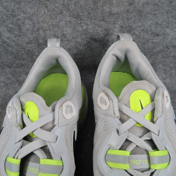 Nike Shoes Mens 10 React Sneakers Running Athletic Trainers Gray Sport Active - Picture 3 of 13